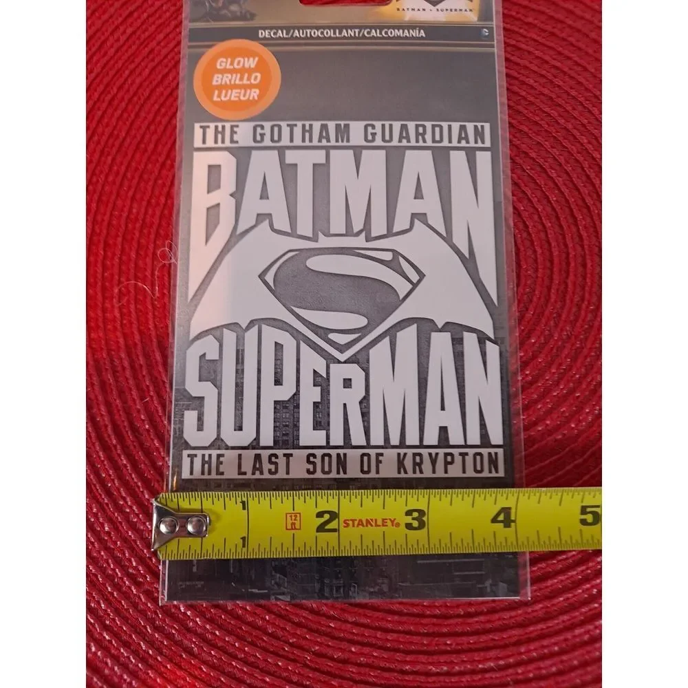 Batman Superman Decal - The Gotham Guardian - The‎ Last Son of Krypton